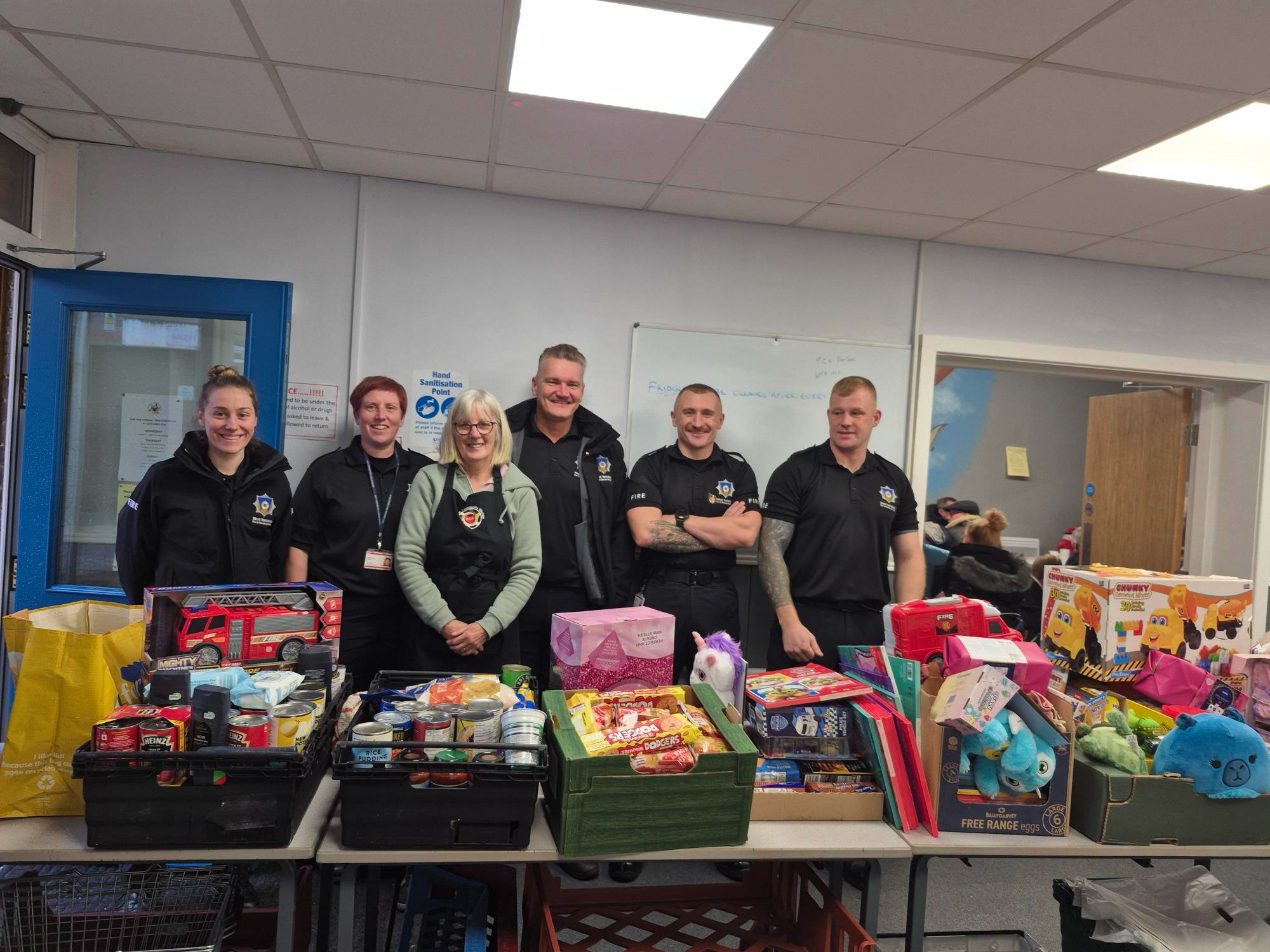 Pontefract Blue at the Pontefract Community Kitchen