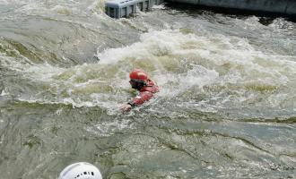 Swift Water Rescue Training program exercise